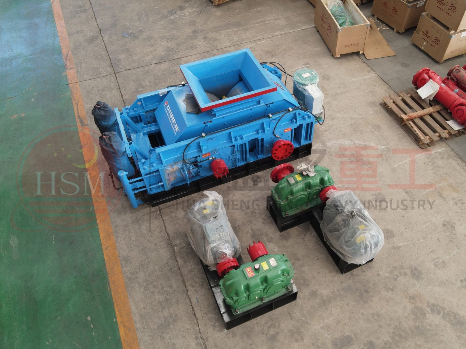 garnet roll crusher