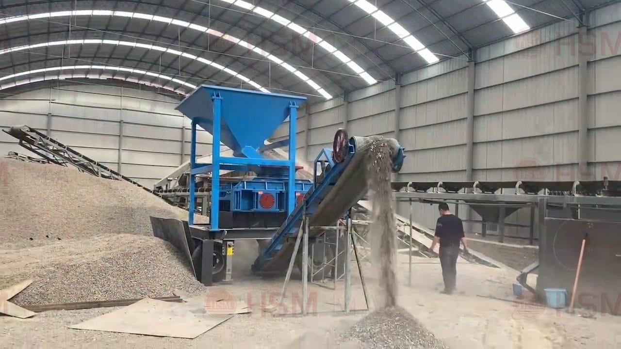 Mobile Roller Sand Making Machine