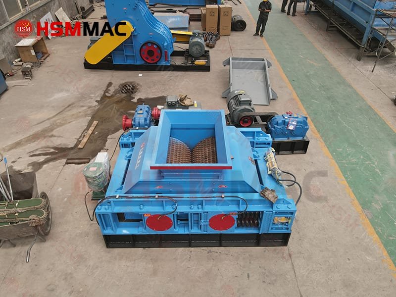 Hydraulic Double Toothed Roller Crusher