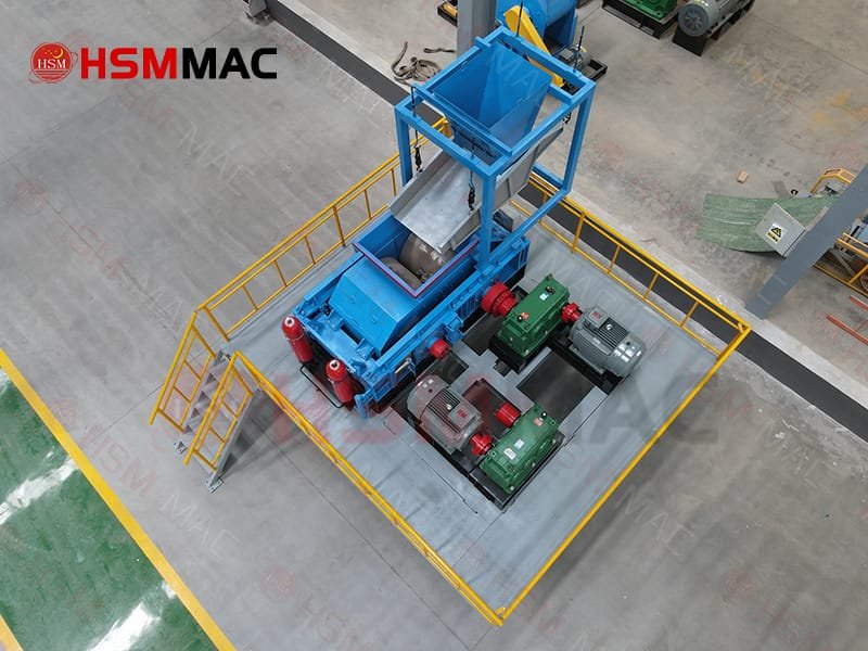 Huashengming Hydraulic Double-Roll Crusher