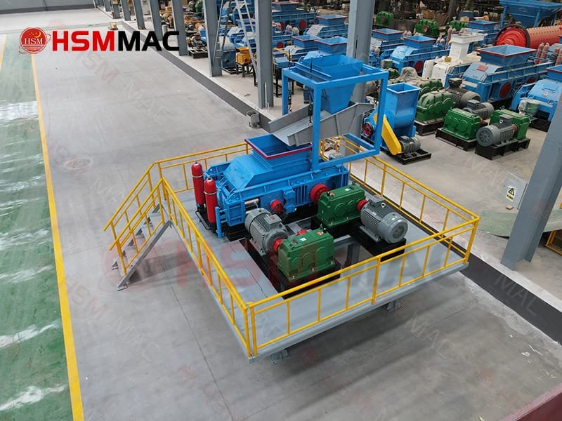 Hydraulic Double Roller Crusher