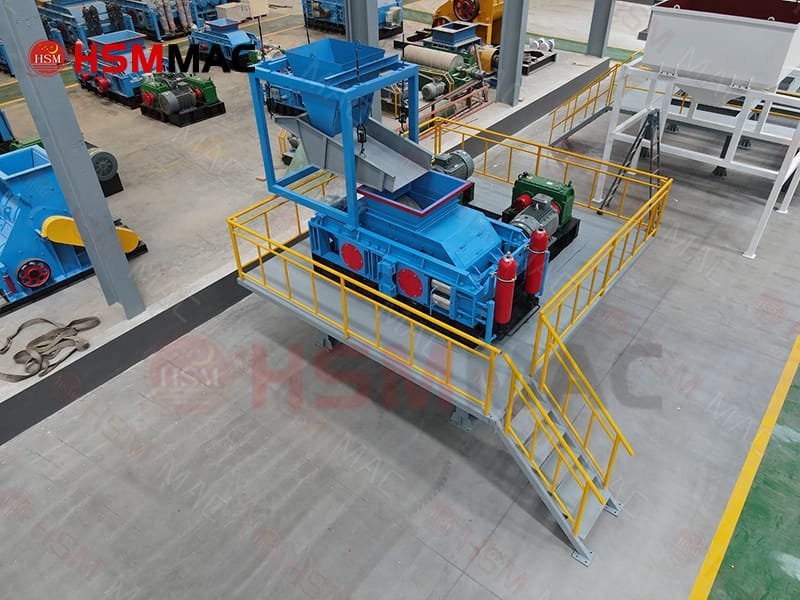 Hydraulic Double Roller Crusher