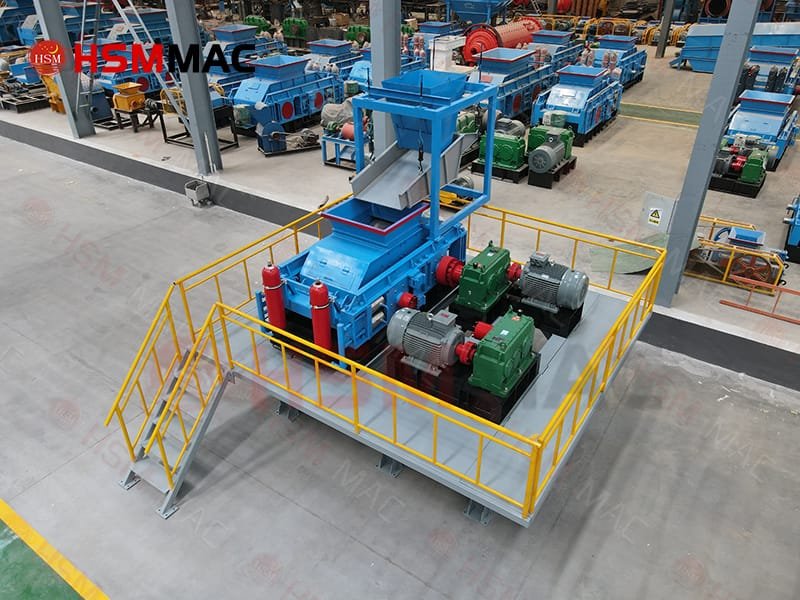 Hydraulic Double Roller Crusher