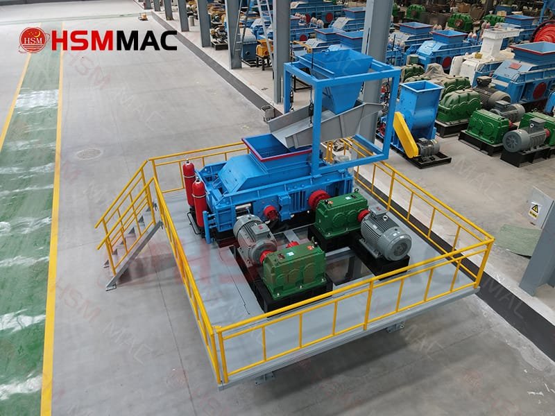 Hydraulic Double Roller Crusher