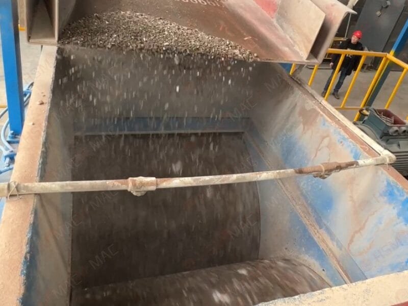 Power Plant Slag Crusher in Operation