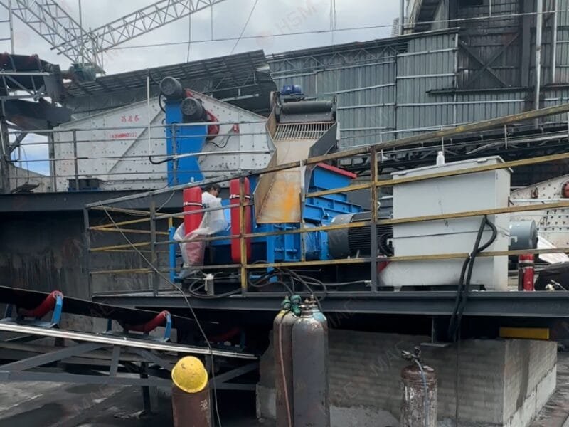 Coal Gangue Crusher for Brick Making in Operation Coal Gangue Crusher for Brick Making in Operation