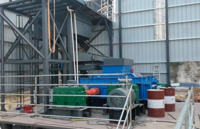 Silica Sand Crusher production site