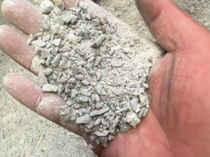 Crushed clinker finished product Crushed clinker finished product