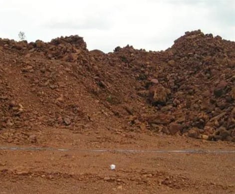 red clay nickel ore