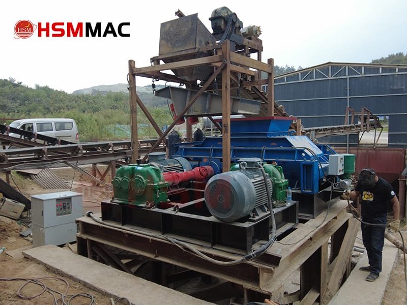 HSM Double Roll Sand Making Machine
