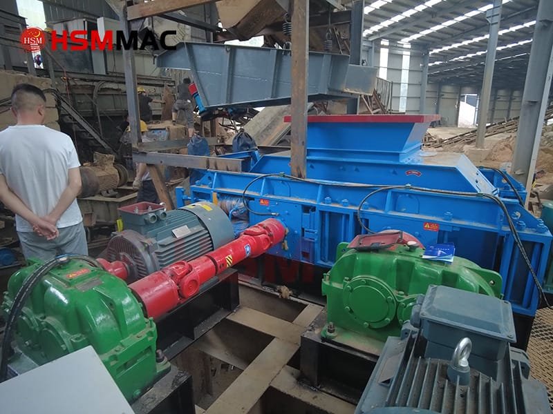 Basalt Sand Production Line Working Site